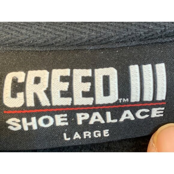 Creed III Black Crew Sweatshirt Battle For LA Graphic L Creed vs Dame RR10484 - Picture 5 of 9